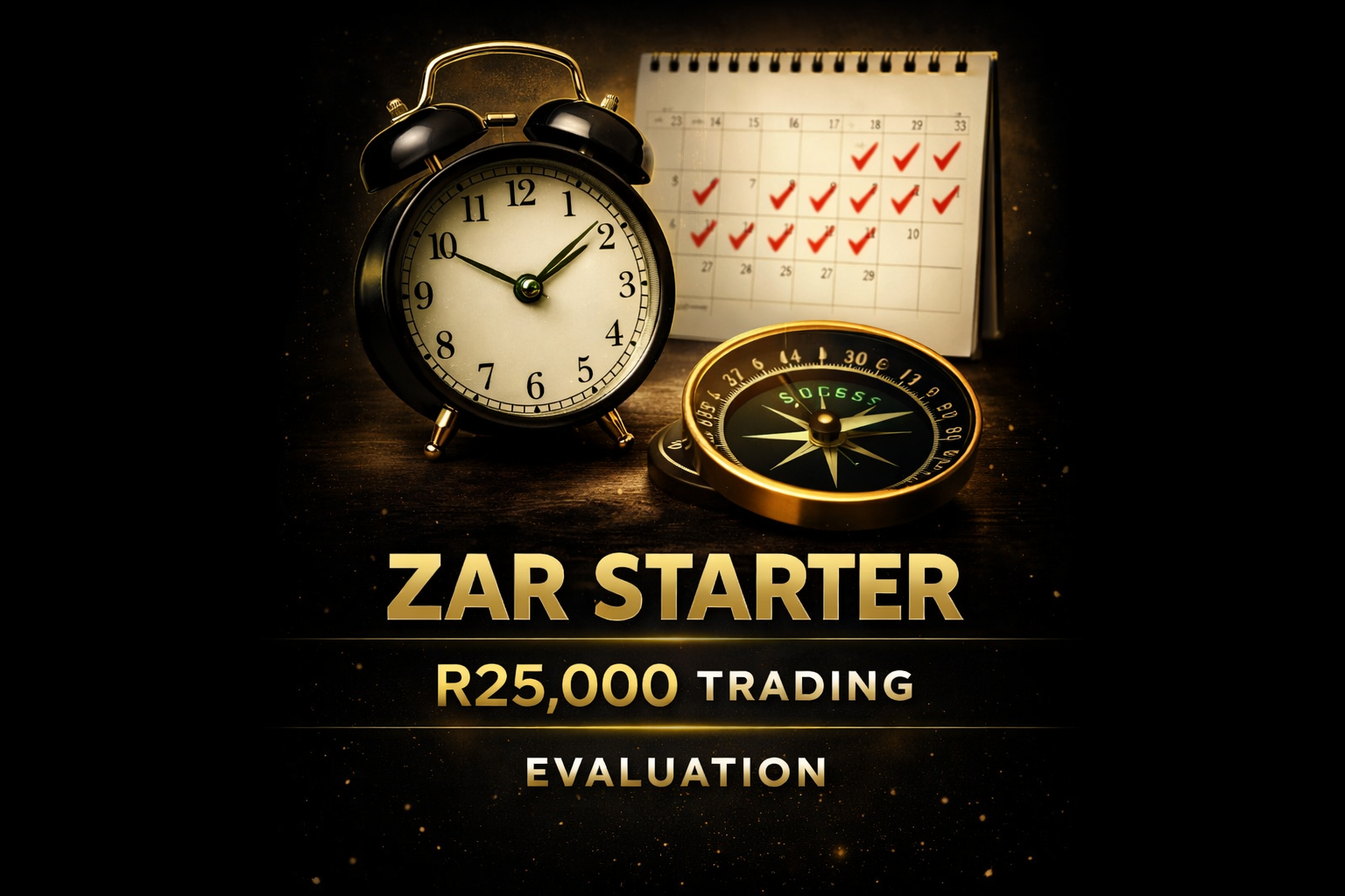 ZAR Starter – R25,000 Trading Evaluation